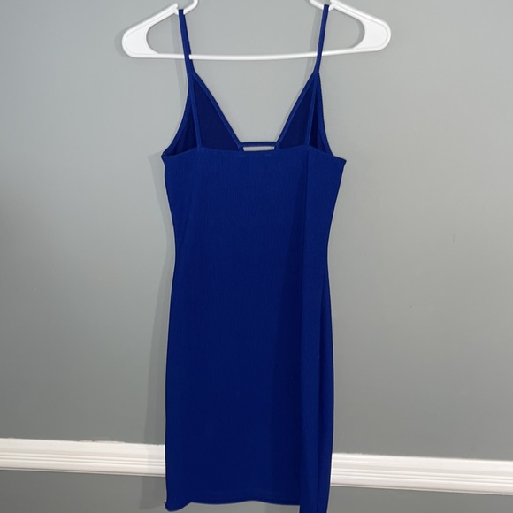 Forever 21 Blue Mini Bodycon Dress - Picture 2 of 4